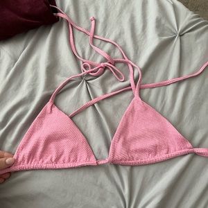 NWOT Frankie’s bikinis topanga bikini top